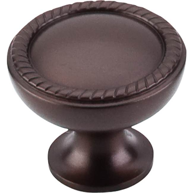 Top Knobs Emboss Knob 1 1/4 Inch Oil Rubbed Bronze