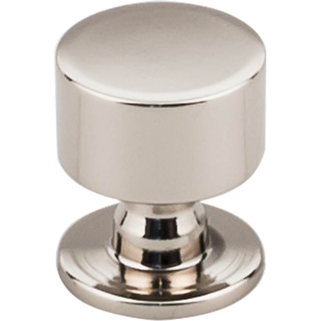 Top Knobs Lily Knob 1 1/8 inch Polished Nickel