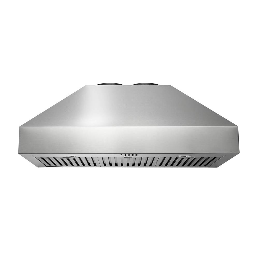 Thor 36 Inch Wall Mount Range Hood with 1,000 CFM, 3 Speed Settings, 67 dB, LED Lighting, and Push Button Controls