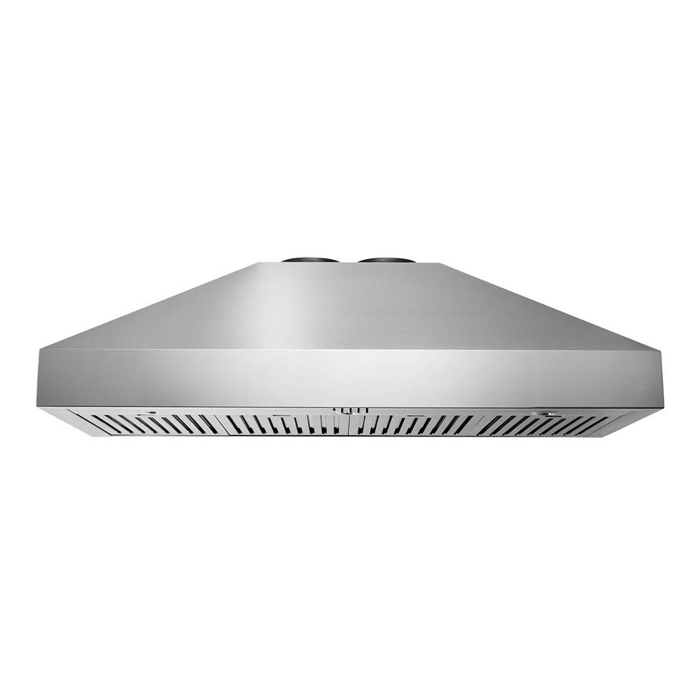 Thor 48 Inch Wall Mount Range Hood with 1,000 CFM, 3 Speed Settings, 67 dB, LED Lighting, and Push Button Controls
