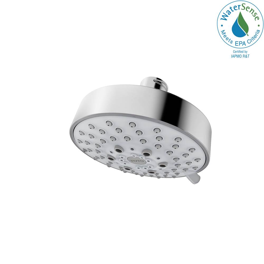 TOTO Toto® L Series 1.75 Gpm Multifunction 4 Inch Modern Round Showerhead, Polished Chrome