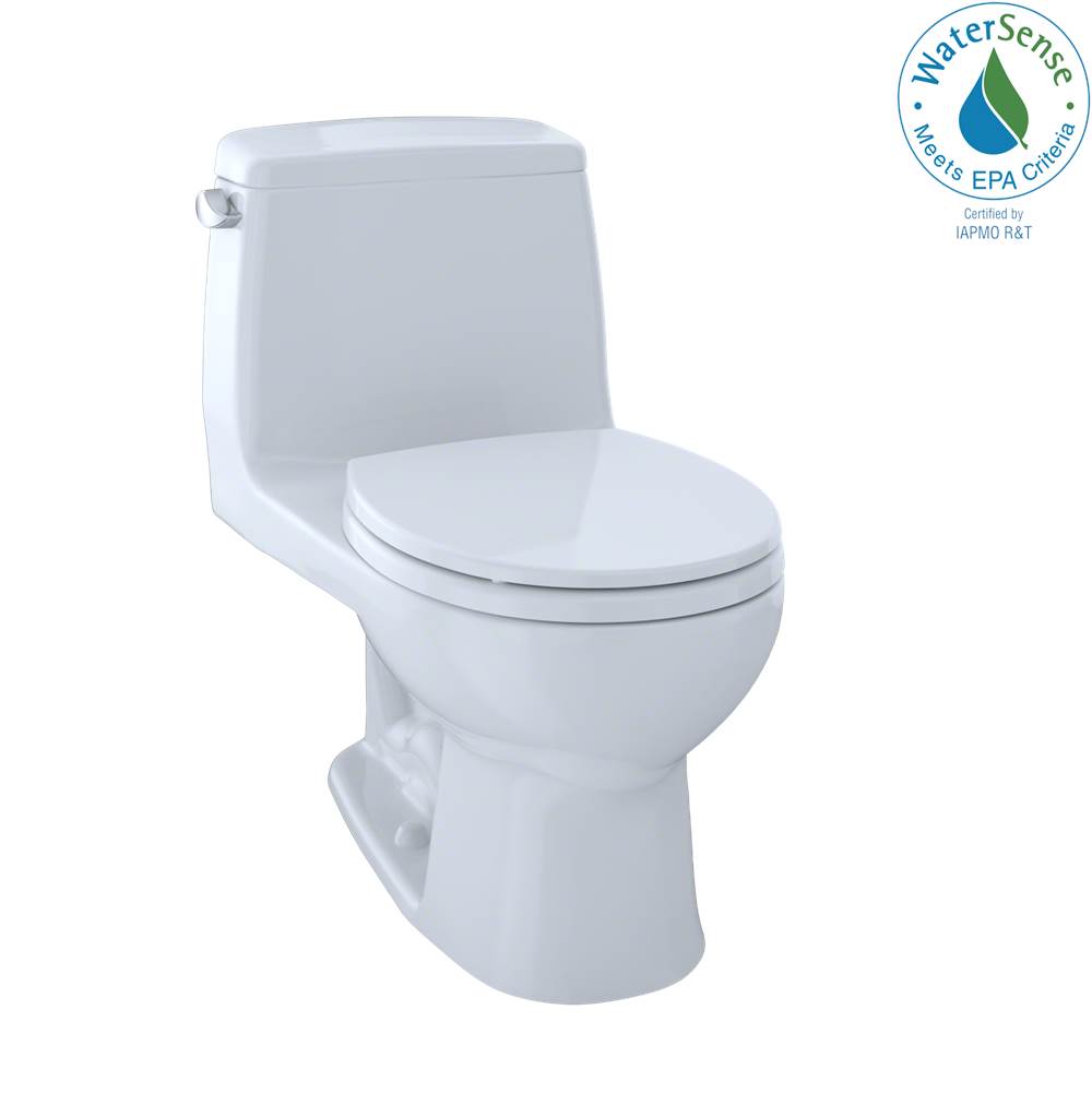TOTO Toto® Eco Ultramax® One-Piece Round Bowl 1.28 Gpf Toilet, Cotton White
