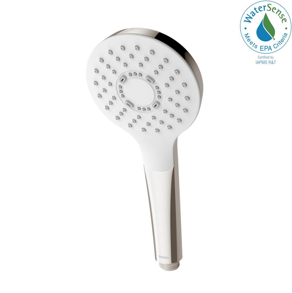 TOTO Toto® G Series 1.75 Gpm Single Spray 4 Inch Round Handshower With Comfort Wave Technology, Polished Nickel