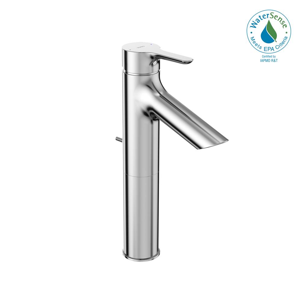 TOTO Toto®  Lb Series 1.2 Gpm Single Handle Bathroom Faucet For Semi-Vessel Sink With Drain Assembly, Polished Chrome