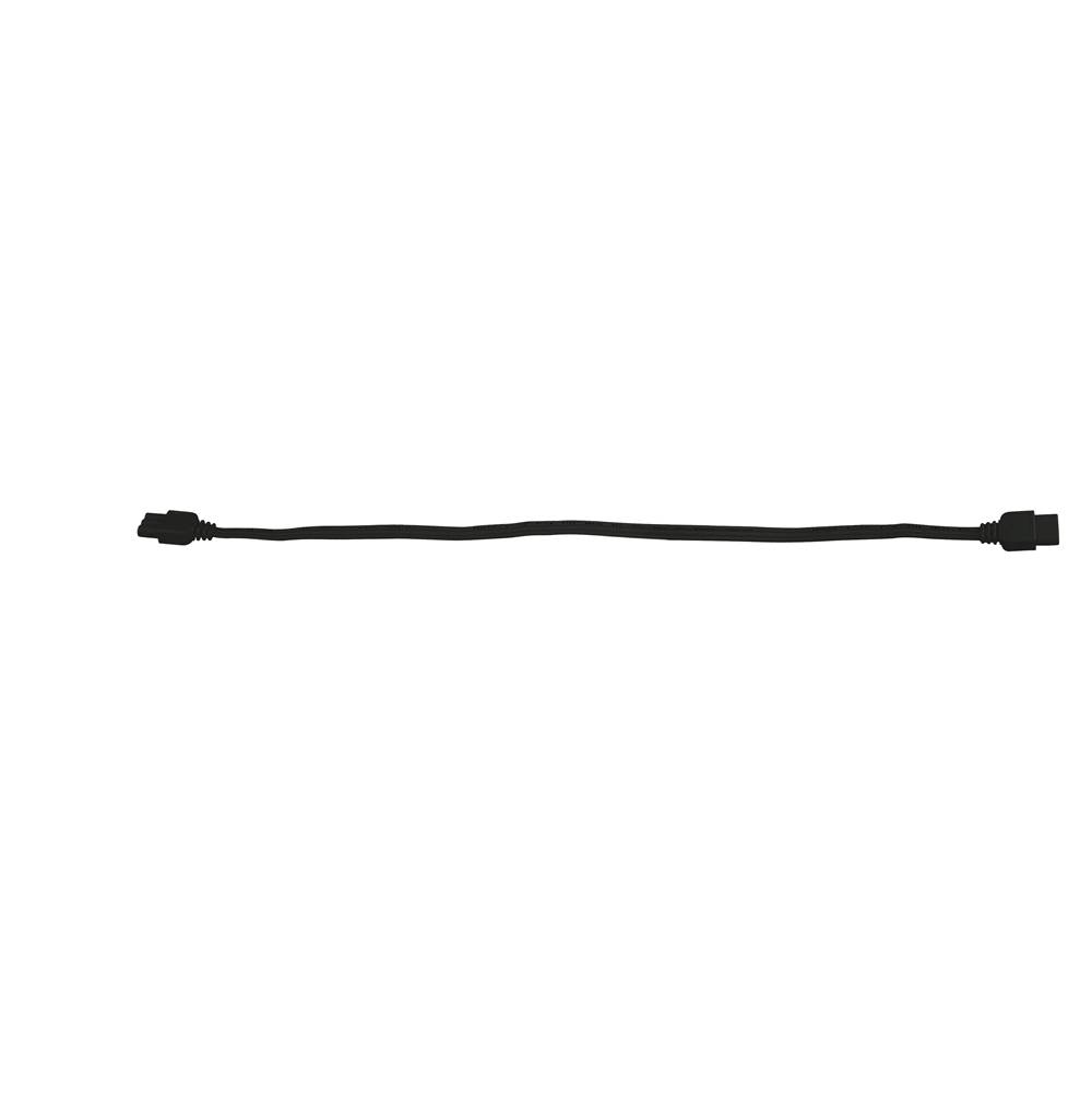 Vaxcel Instalux Low Profile Under Cabinet 4-in Linking Cable Black
