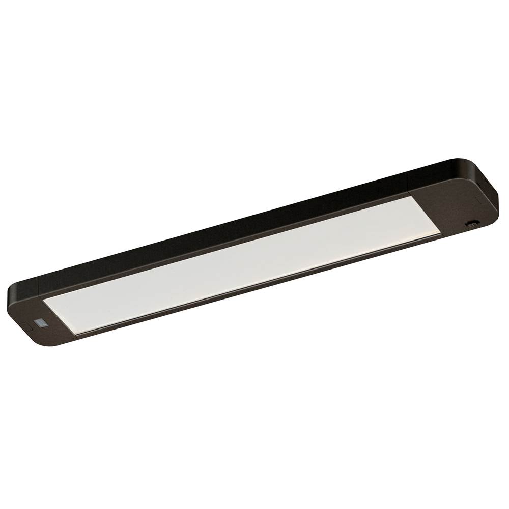 Vaxcel Instalux 16-in Linkable LED Bronze Motion Under Cabinet Strip Light