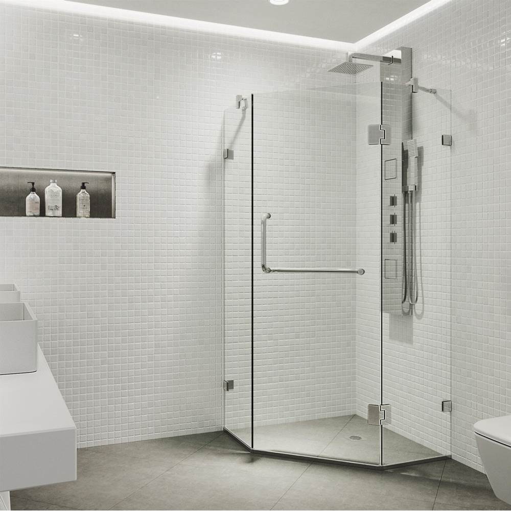 Vigo Piedmont Frameless Neo-Angle Shower Enclosure