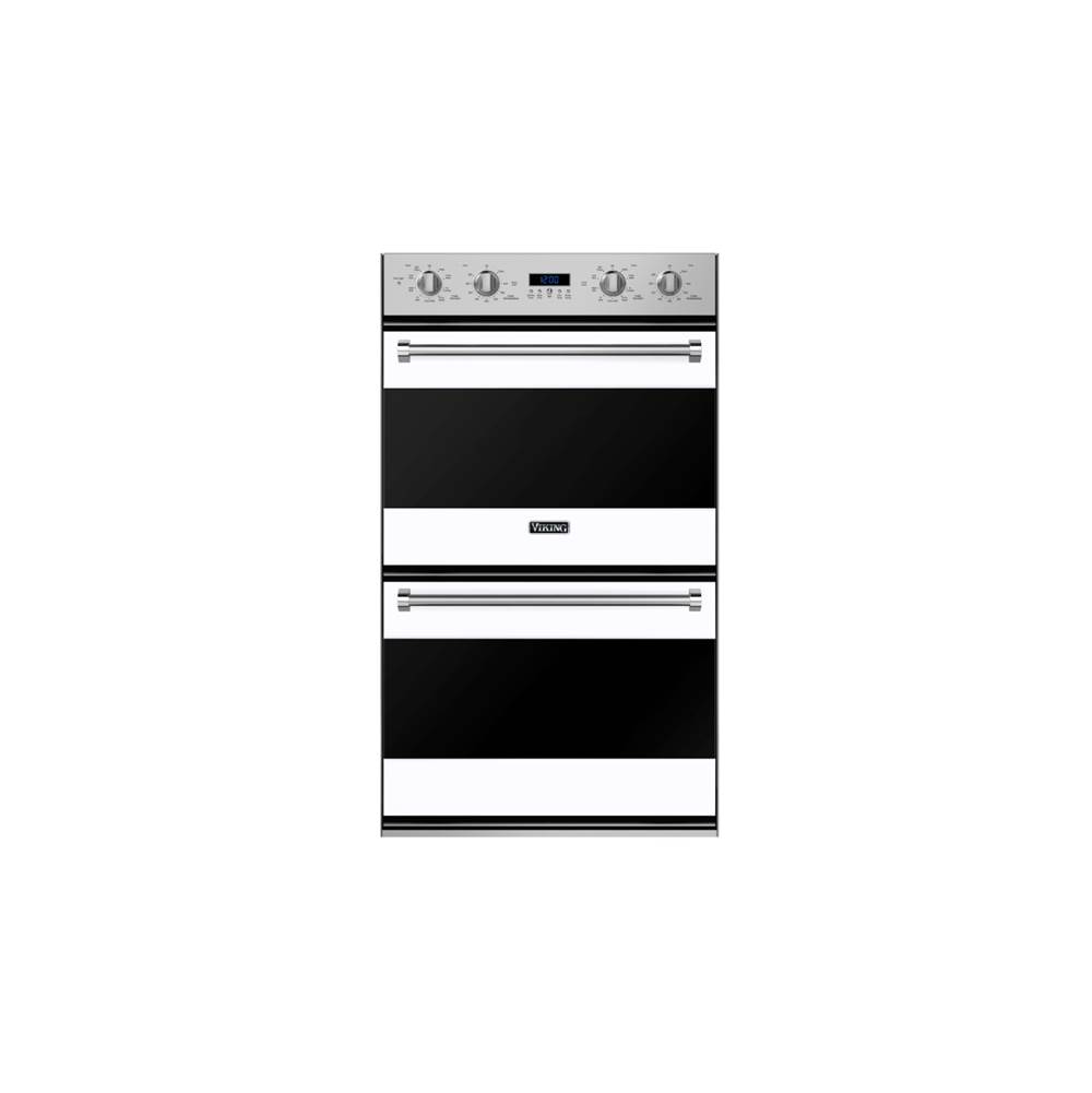 Viking 30''W. Double Electric Thermal-Convection Oven-White