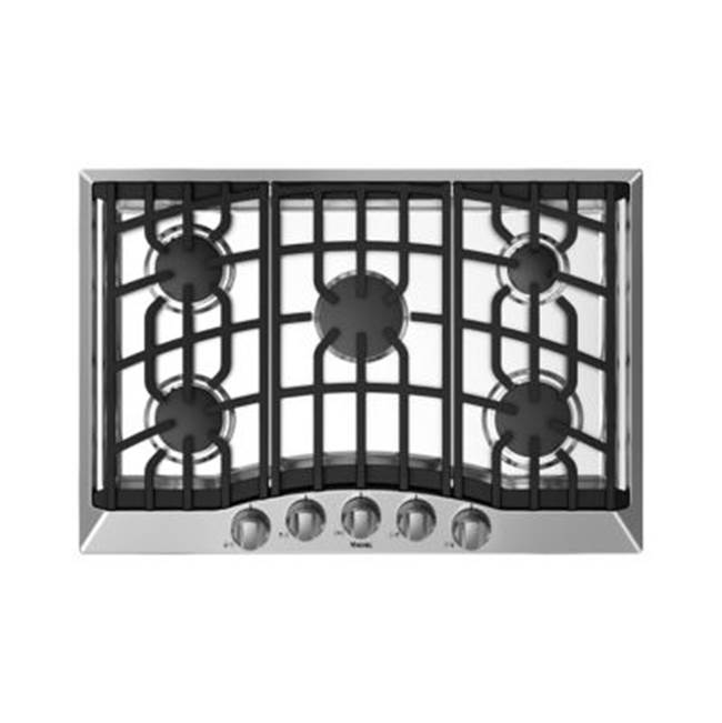Viking 30''W. Gas Cooktop-5 Burners-Stainless-LP