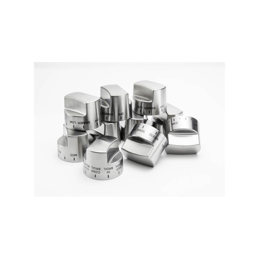 Viking Stainless Knob kit for electric cooktops