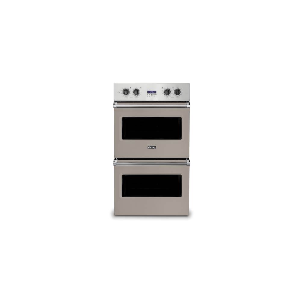 Viking 30''W. Electric Double Thermal Convection Oven-Pacific Grey