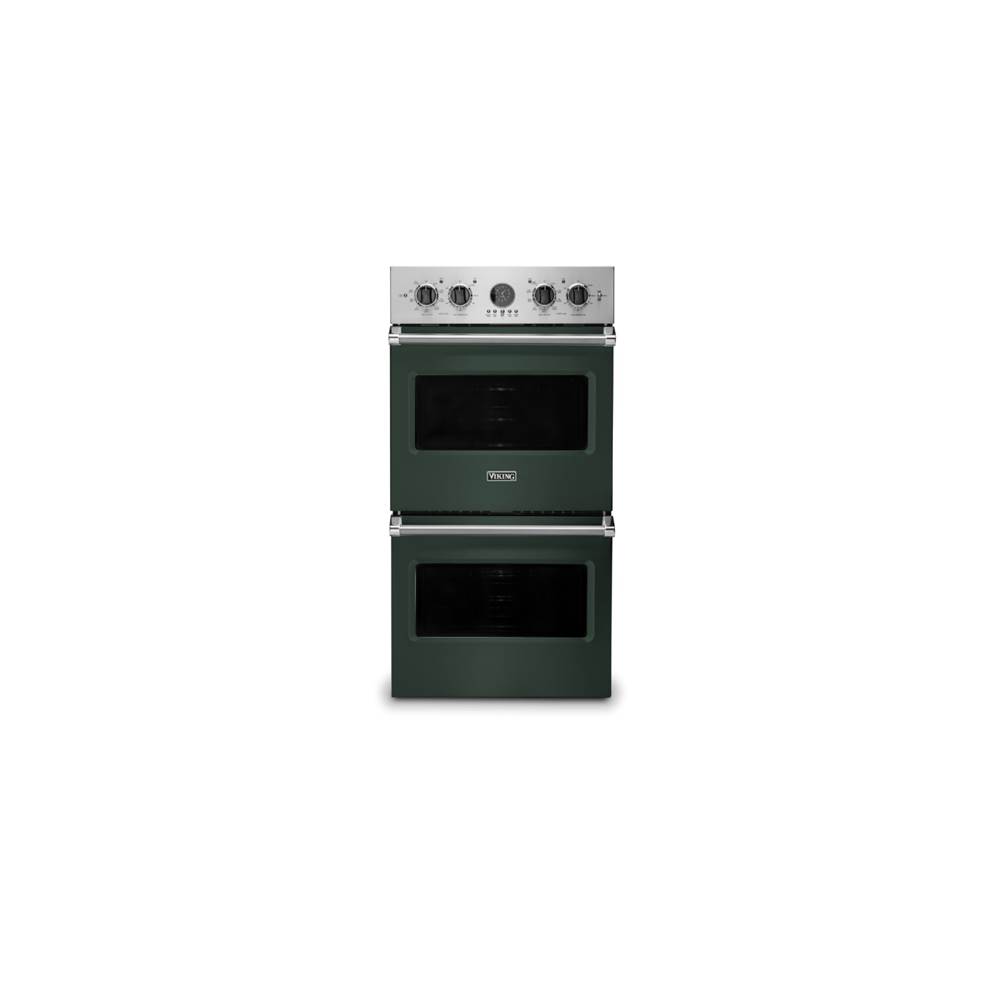 Viking 27''W. Electric Double Thermal Convection Oven-Blackforest Green
