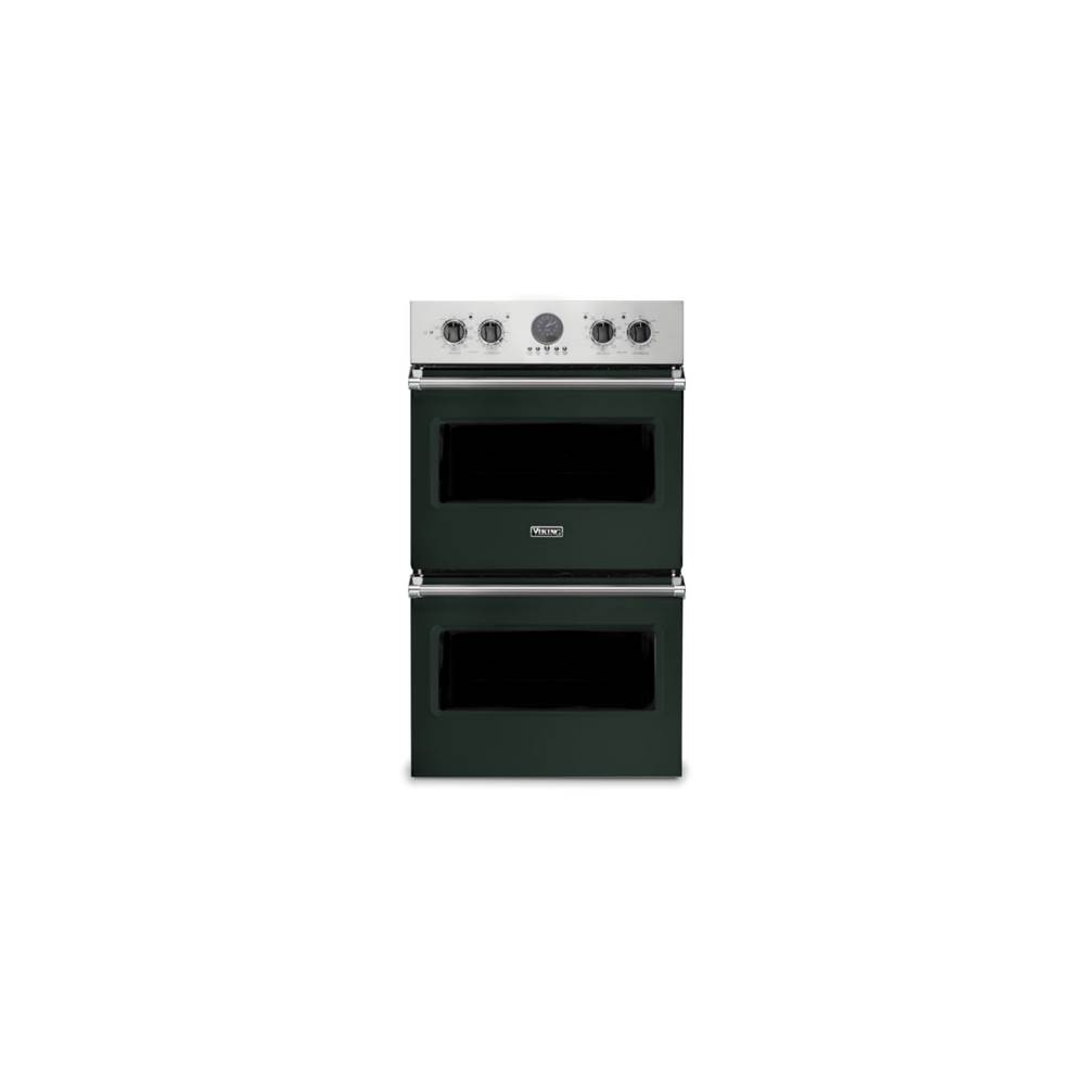 Viking 30''W. Electric Double Thermal Convection Oven-Blackforest Green