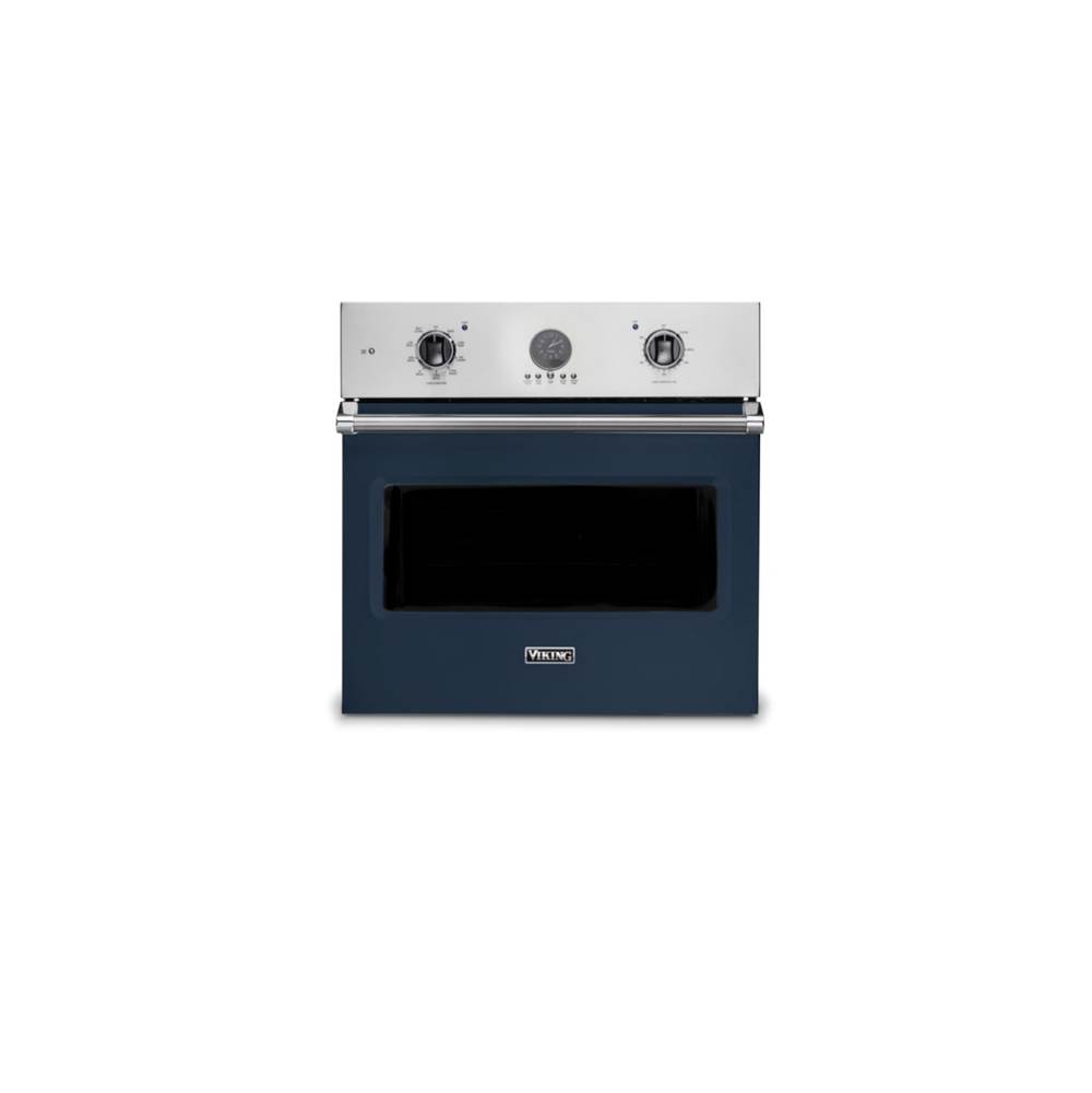 Viking 30''W. Electric Single Thermal Convection Oven-Slate Blue