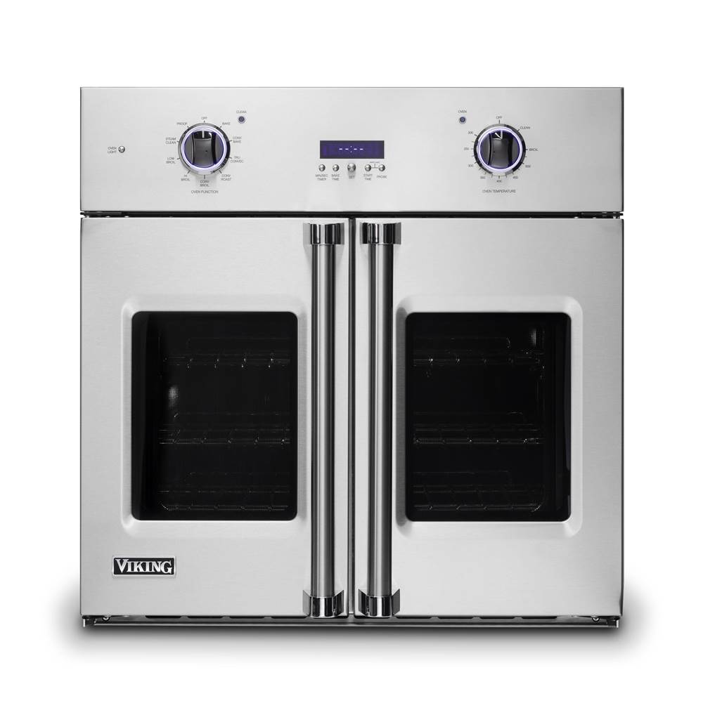 Viking 30''W. French-Door Single Built-In Electric Thermal Convection Oven-Stainless