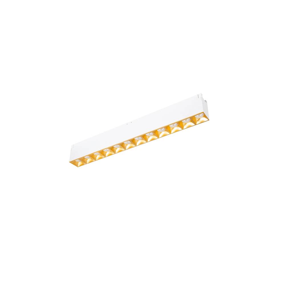 WAC Lighting Multi Stealth Downlight Trimless 12 Cell Flood Beam 4000K 90CRI in Gold