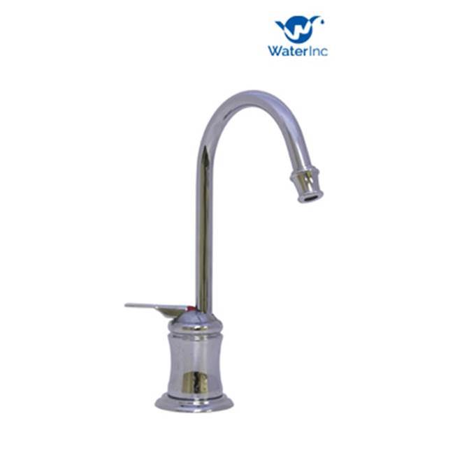 Water Inc 610 Hot Only Faucet Only W/J-Spout For Filter - Chrome