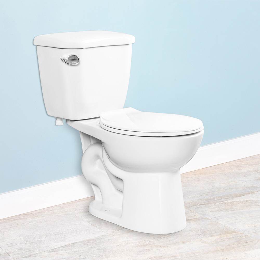 Winfield Products Round Front Two-Piece Toilet 12'' Rough-In 3'' Flush Valve