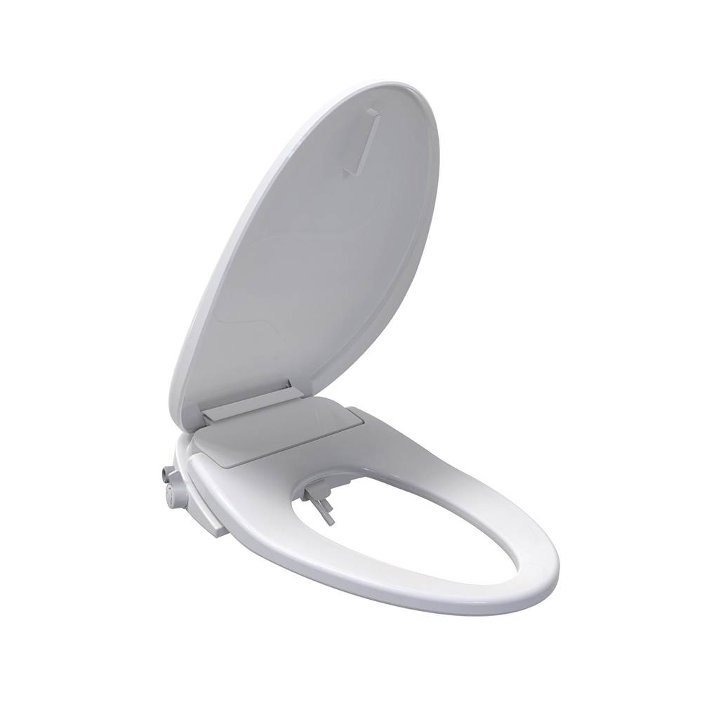 Winfield Products Slow Close Elongated Smart Toilet Bidet Seat (Non Electric) Detachable Nozzle/Adjustable Water Pressure/
Rear Wash