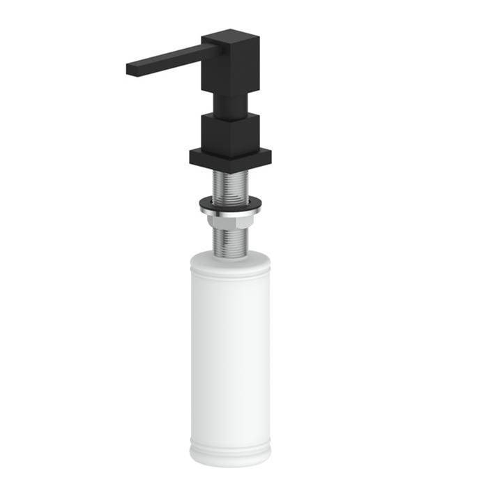 Z-Line Faucet Soap Dispenser in Matte Black