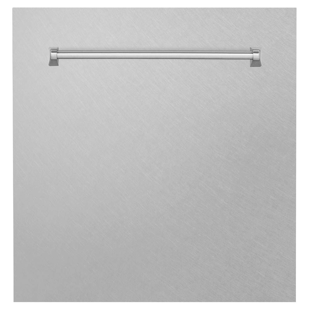 Z-Line 24'' Monument Dishwasher Panel in Stainless Steel with Traditional Handle