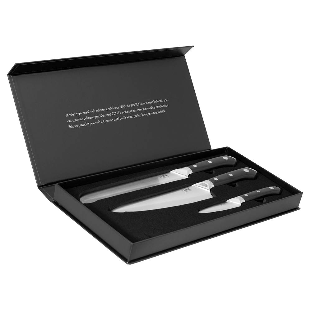 Z-Line 3-Piece Professional German Steel Kitchen Knife Set