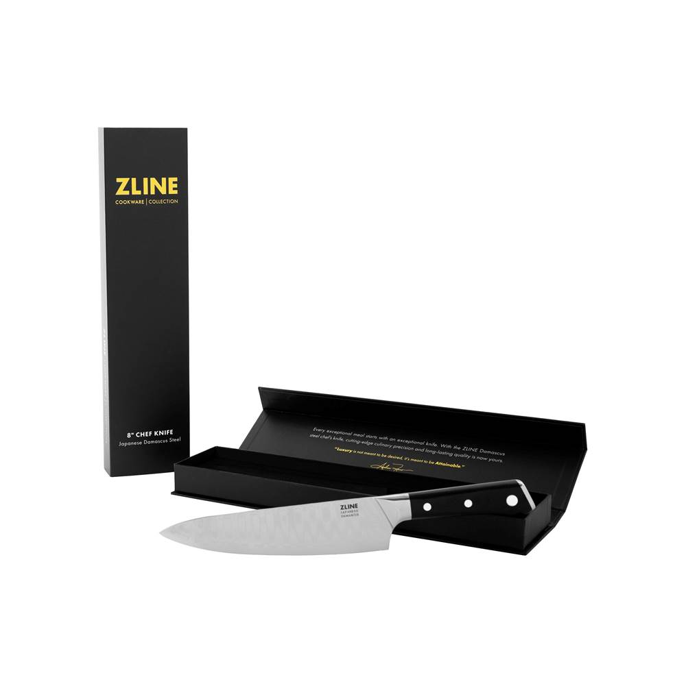 Z-Line 8'' Professional Damascus Steel Chef’s Knife