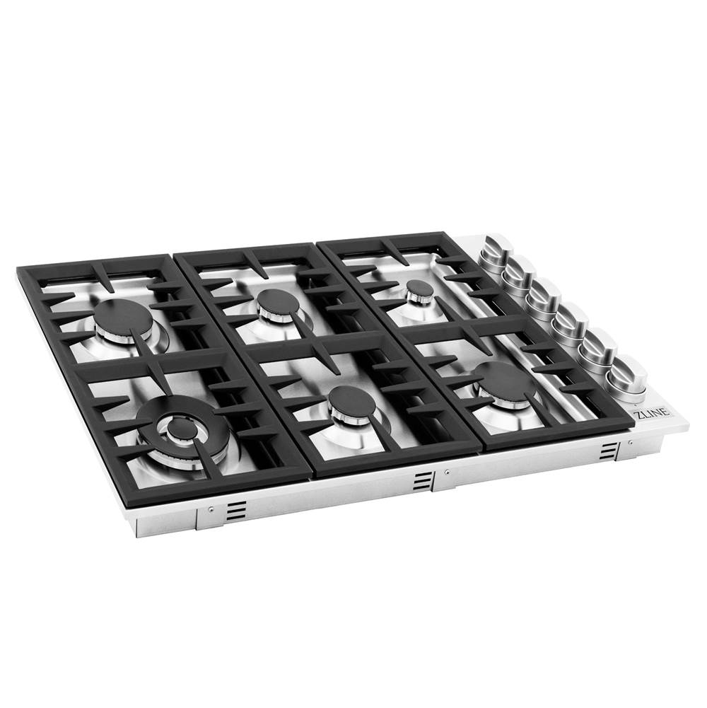 Z-Line 36'' Dropin Cooktop with 6 Gas Burners