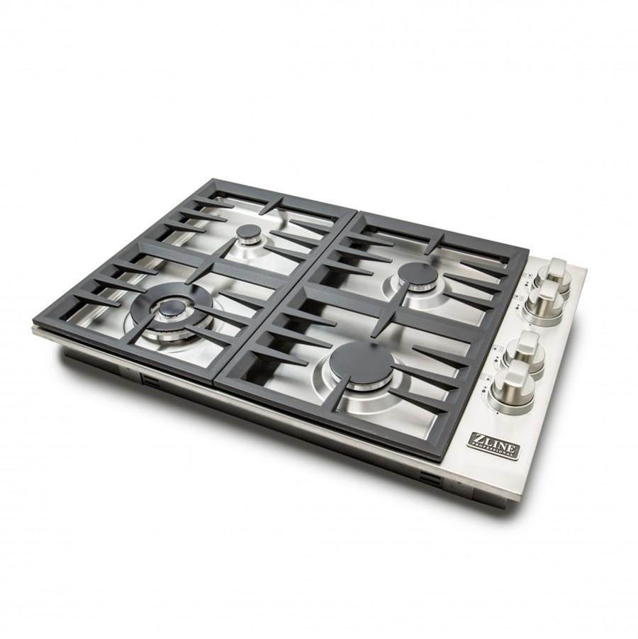 Z-Line 30'' Dropin Cooktop with 4 Gas Burners
