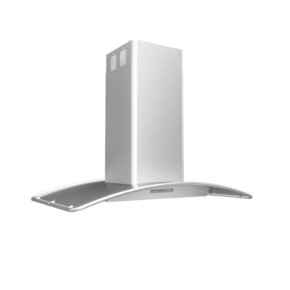 Zephyr Milano Connect Island, 42in, SS, LED, ACT
