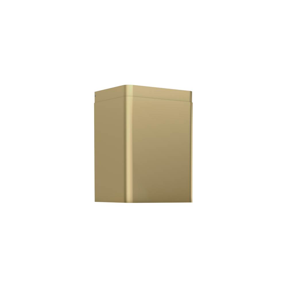 Zephyr Duct Cover, DME, Satin Gold